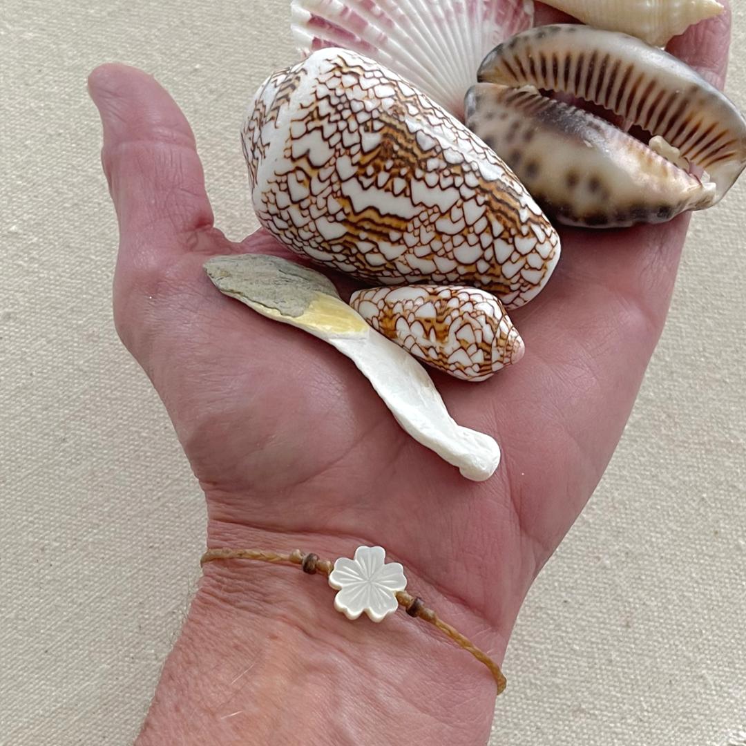 Tropical Flower Beach Bracelet