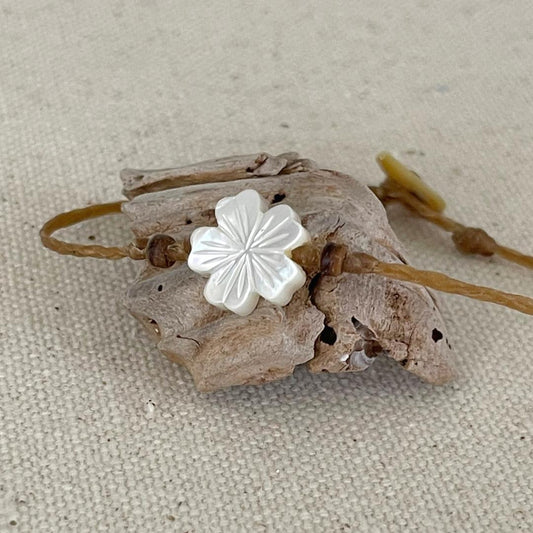 Tropical Flower Beach Anklet