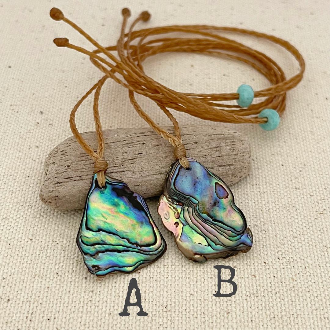 Abalone Shell Beach Necklaces - Adjustable Length