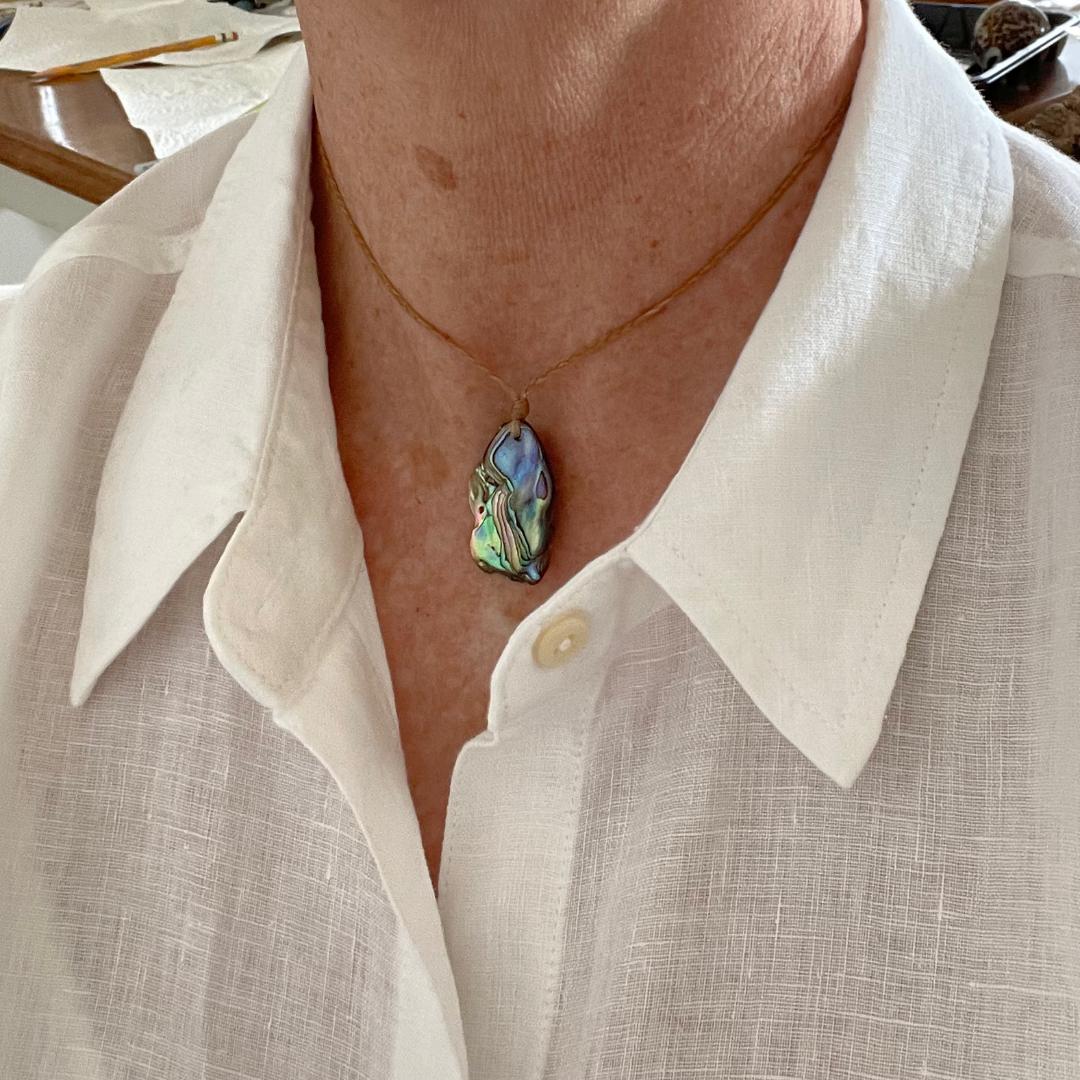 Abalone Shell Beach Necklaces - Adjustable Length