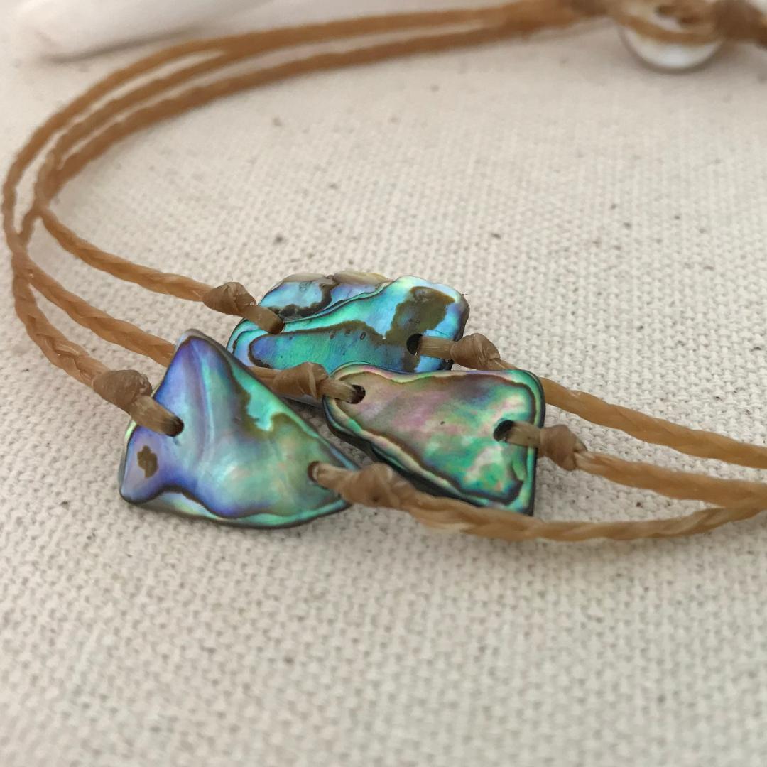 Abalone Shell Beach Anklet